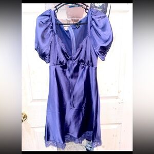 Forever 21 Deep Purple satin Dress